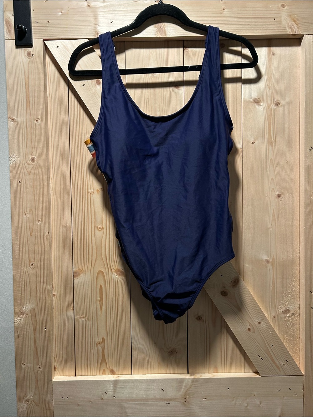 SO Women's Navy Blue One-Piece Swimsuit